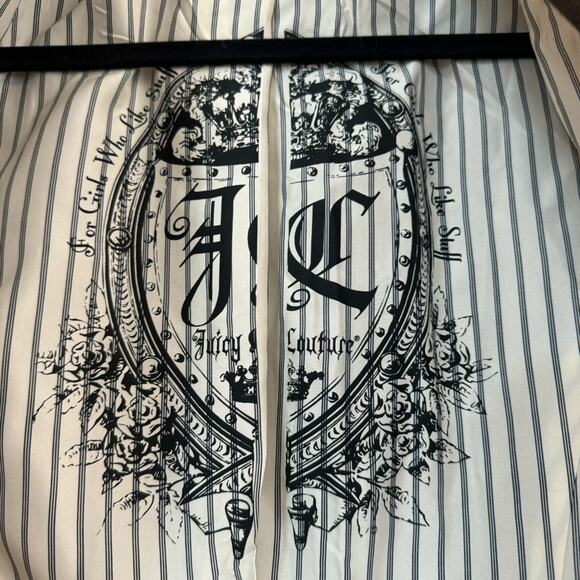 Juicy Couture Y2K Brown Herringbone Wool Blazer w/Silk Lining - Picture 10 of 11